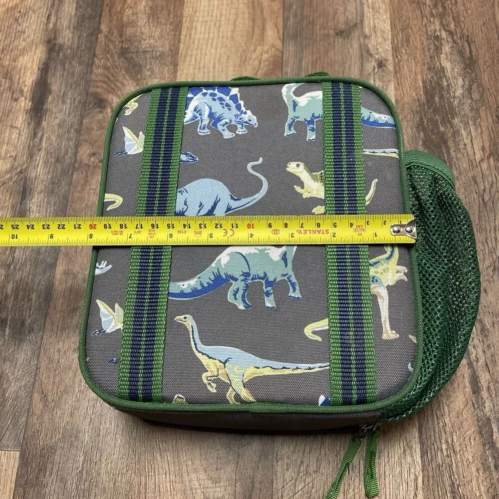 Pottery Barn Kids Mackenzie Green Multi Dino Lunch Box Caden